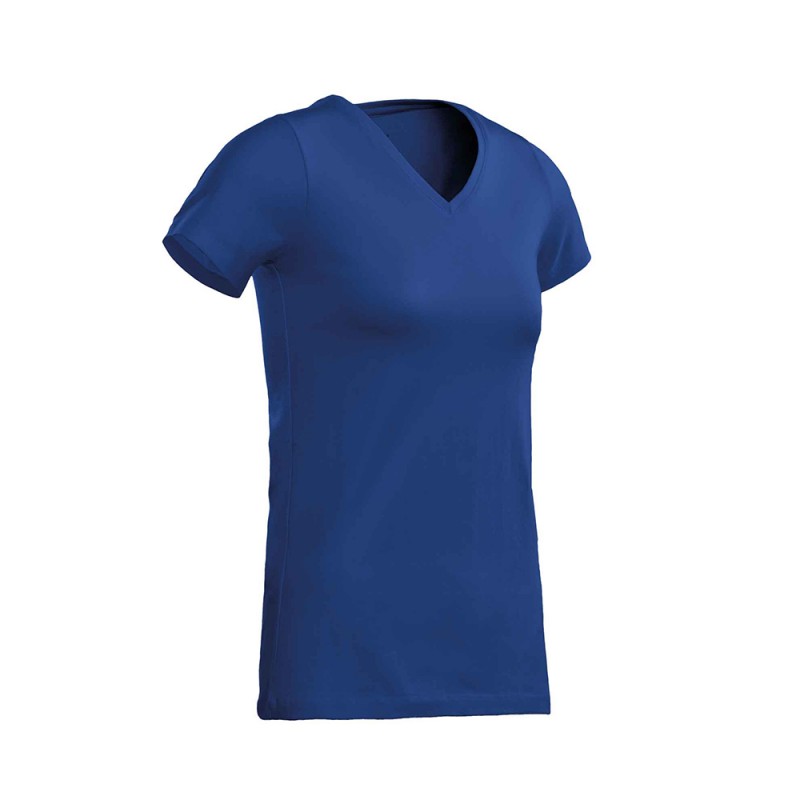 SANTINO T-shirt Jazz Ladies V-neck royal blue