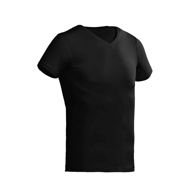 SANTINO T-shirt Jazz V-neck black