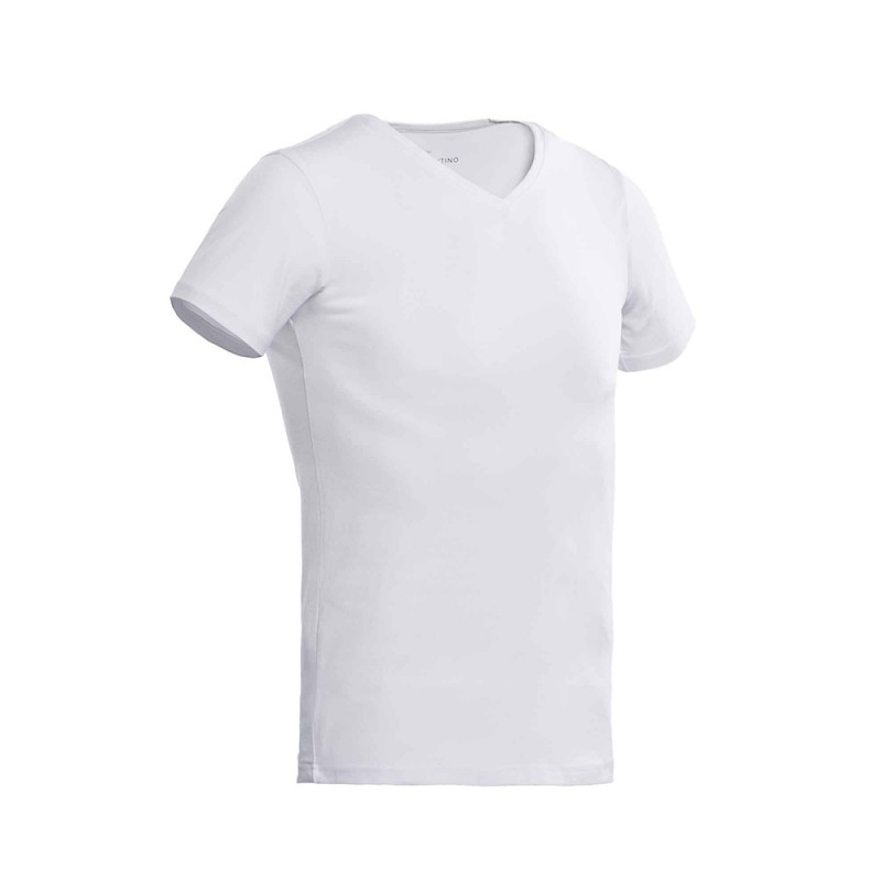 SANTINO T-shirt Jazz V-neck white