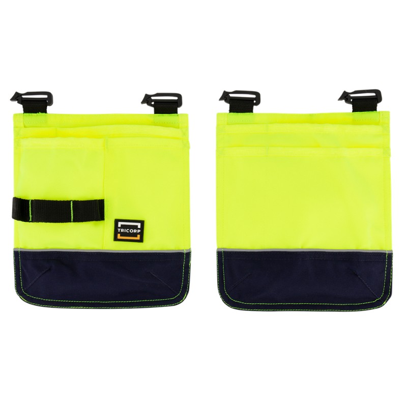 TRICORP 653004 Swing Pockets High Vis Bicolor fluor geel/ink