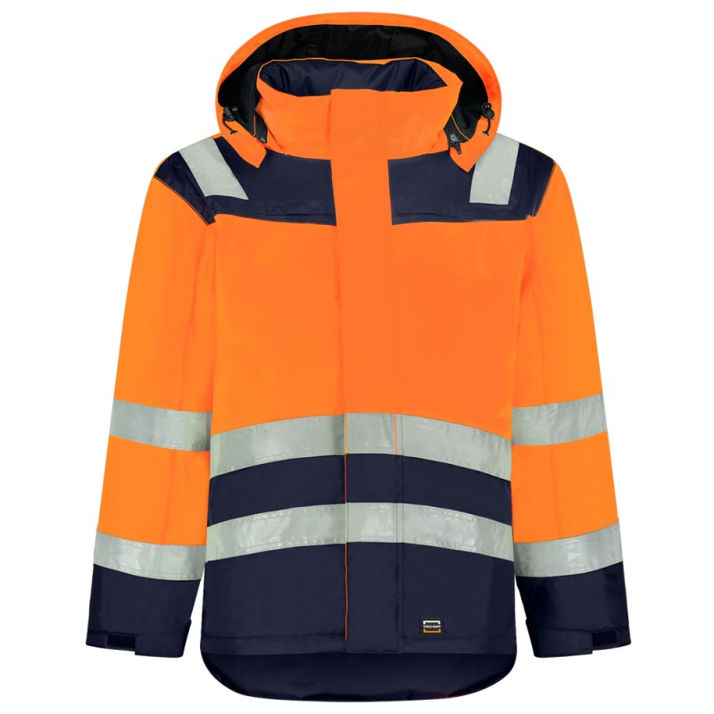 TRICORP 403023 Midi Parka High Vis Bicolor fluor oranje/ink