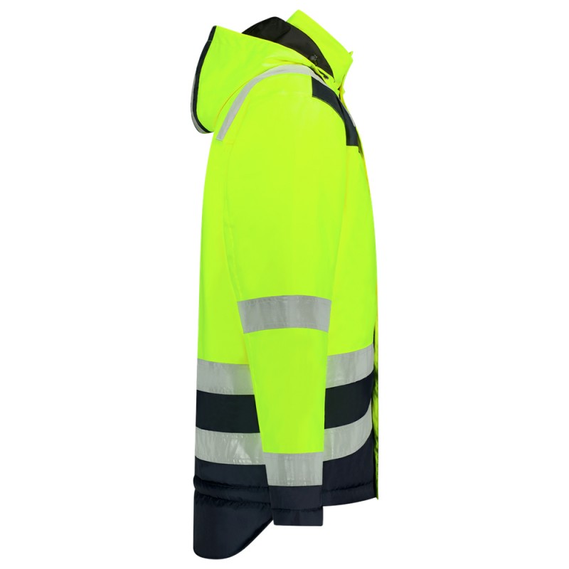 TRICORP 403023 Midi Parka High Vis Bicolor fluor geel/ink