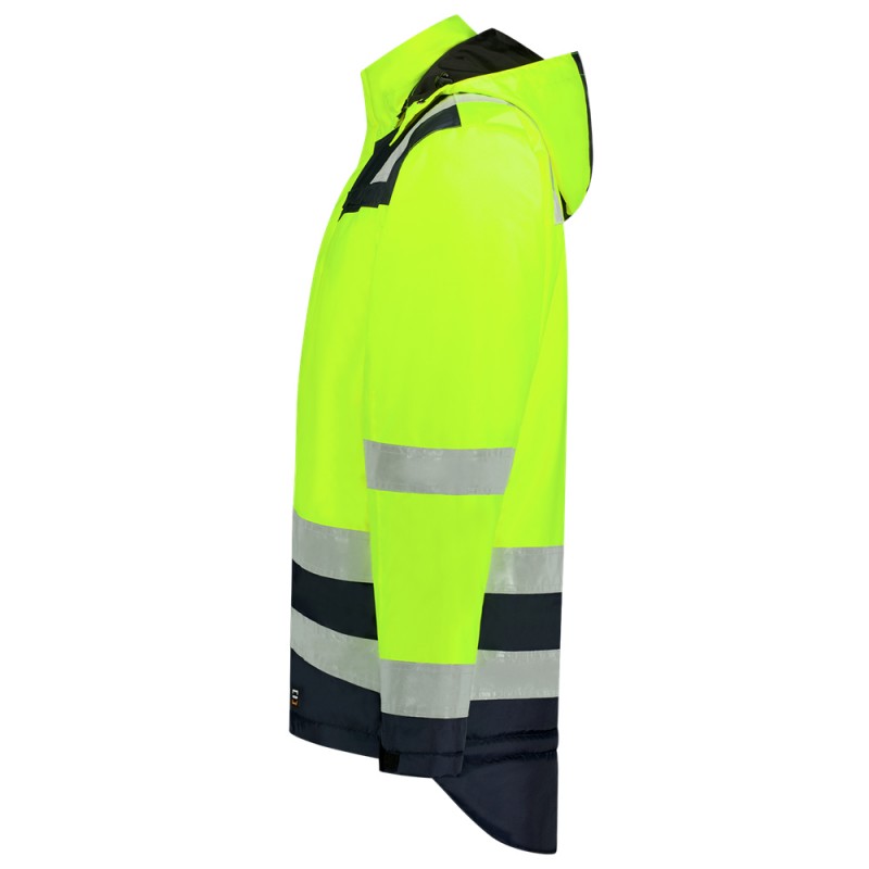 TRICORP 403023 Midi Parka High Vis Bicolor fluor geel/ink