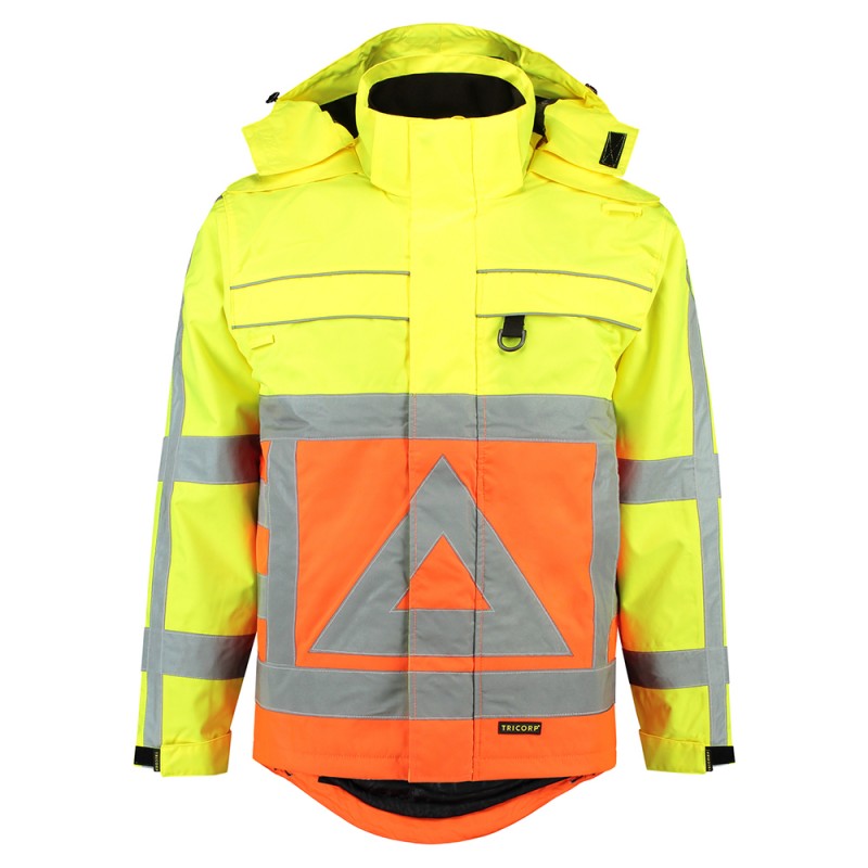 TRICORP 403001/Parka-VR Parka Verkeersregelaar fluor orange-yellow