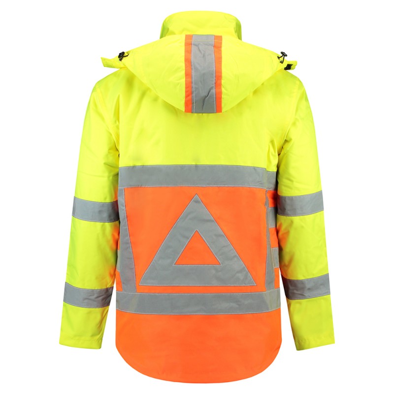 TRICORP 403001/Parka-VR Parka Verkeersregelaar fluor orange-yellow