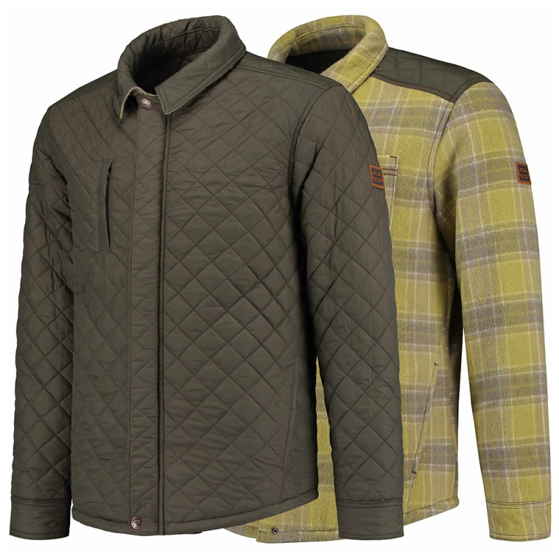 TRICORP 304003 Jas Premium Dubbelzijdig Armycheck
