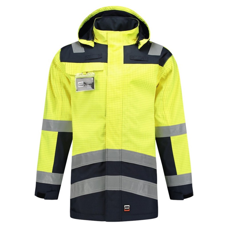 TRICORP 403009 Parka Multinorm Bicolor fluor yellow-ink