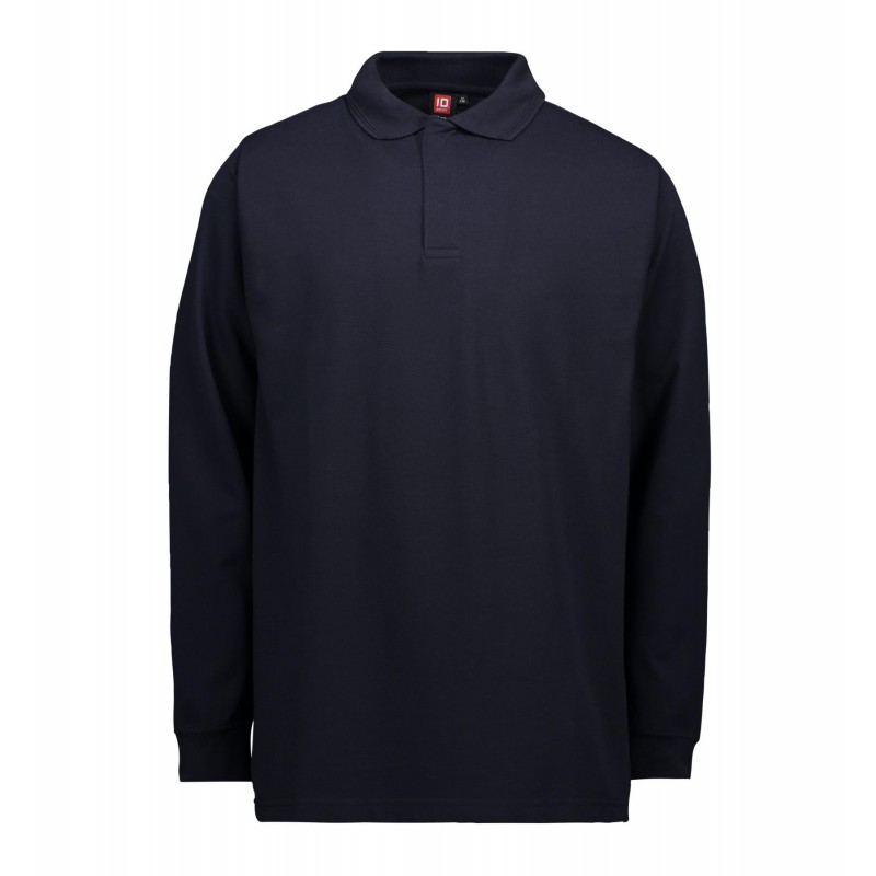 PRO Wear long-sleeve polo shirt | press stud