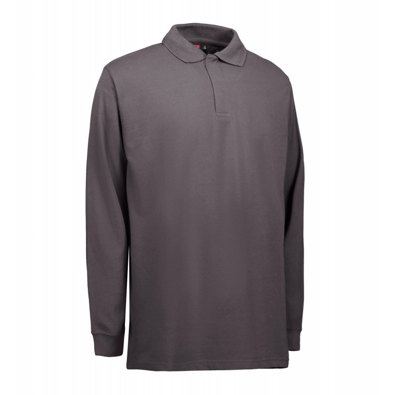 PRO Wear long-sleeve polo shirt | press stud