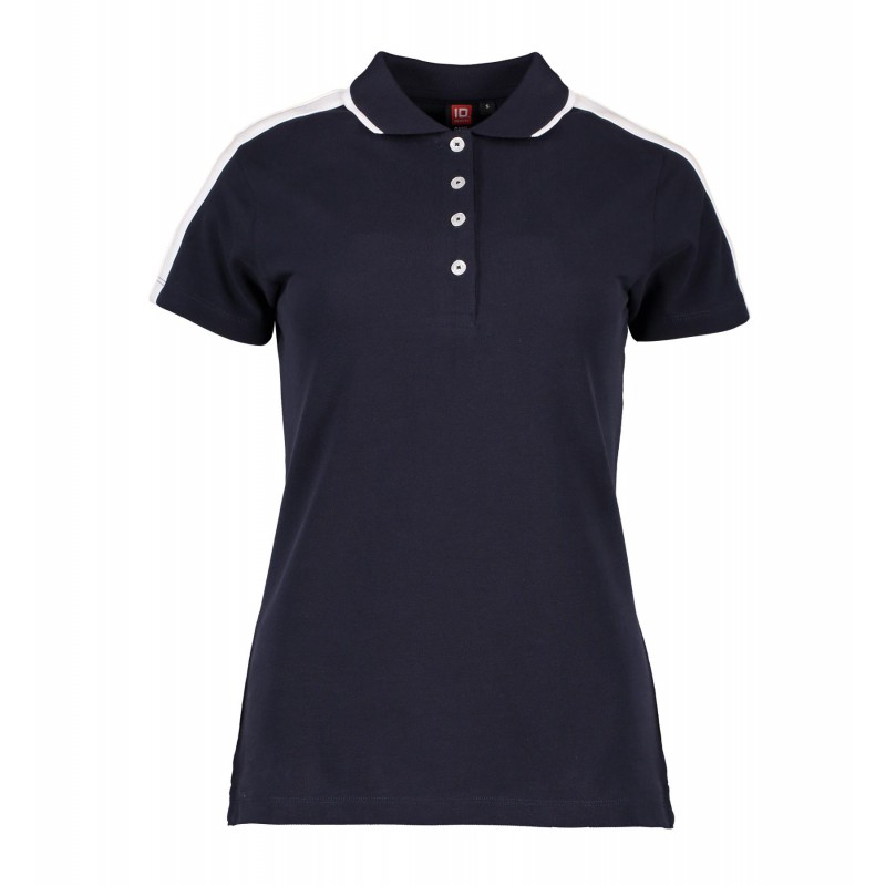 Polo shirt | contrast | women