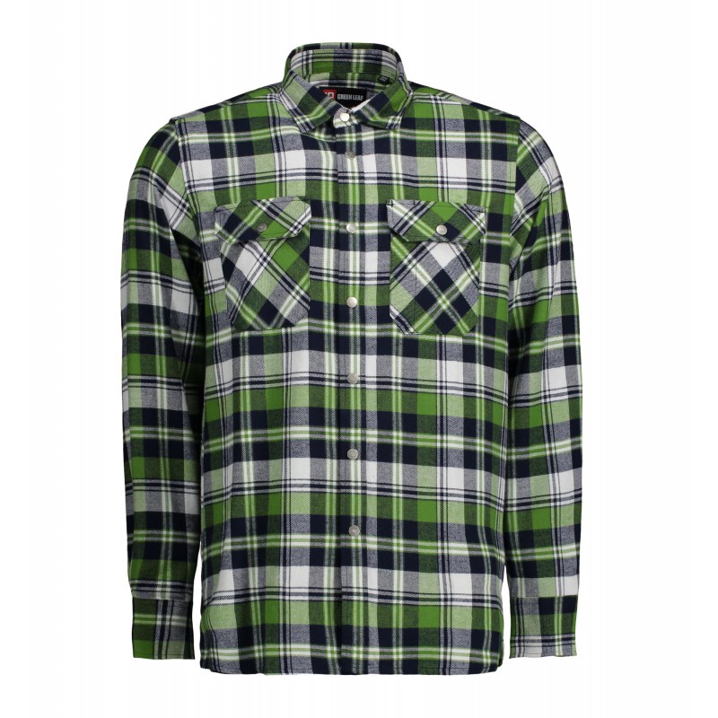 Green Leaf shirt | press studs Green Leaf shirt | press studs