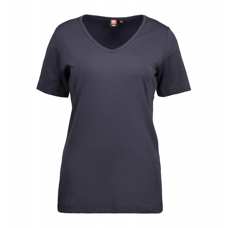 Interlock T-shirt | V-neck | women Interlock T-shirt | V-neck | women