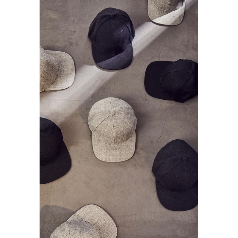 Wool cap | flat brim