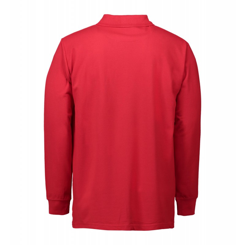 PRO Wear long-sleeve polo shirt | press stud