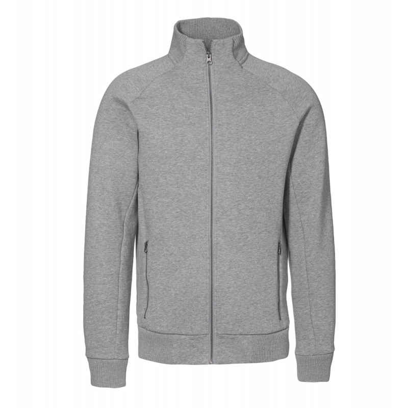 Sweat cardigan | zip