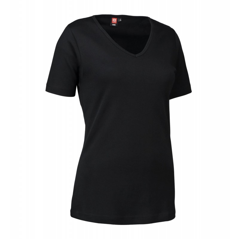 Interlock T-shirt | V-neck | women Interlock T-shirt | V-neck | women