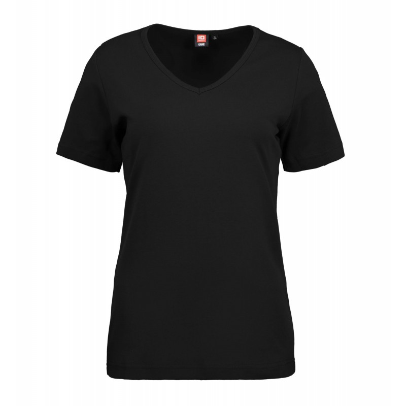 Interlock T-shirt | V-neck | women Interlock T-shirt | V-neck | women