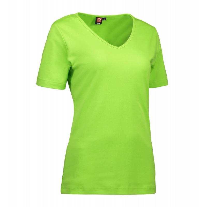 Interlock T-shirt | V-neck | women Interlock T-shirt | V-neck | women