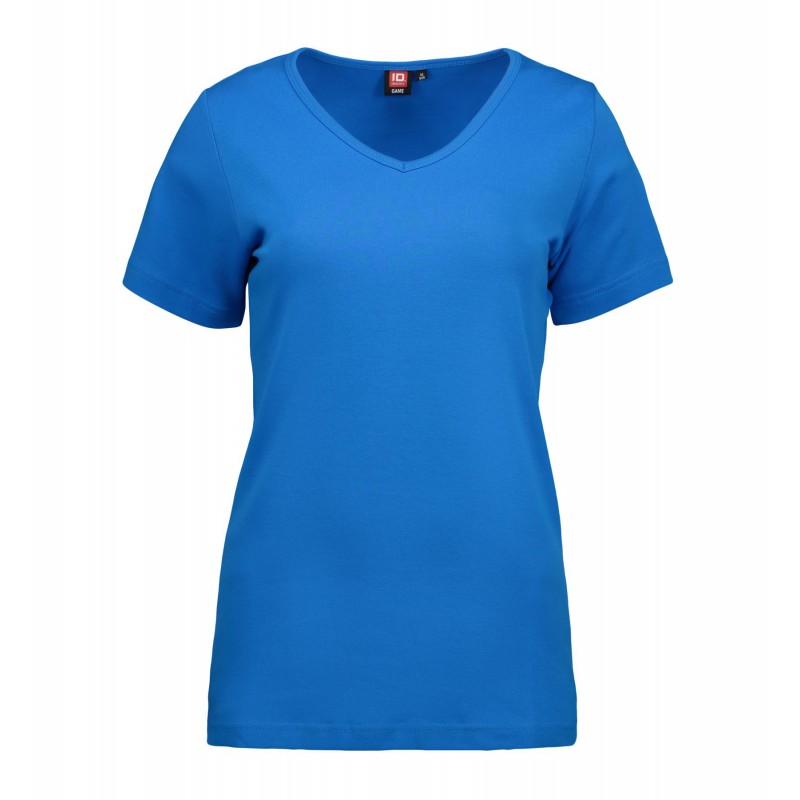 Interlock T-shirt | V-neck | women Interlock T-shirt | V-neck | women