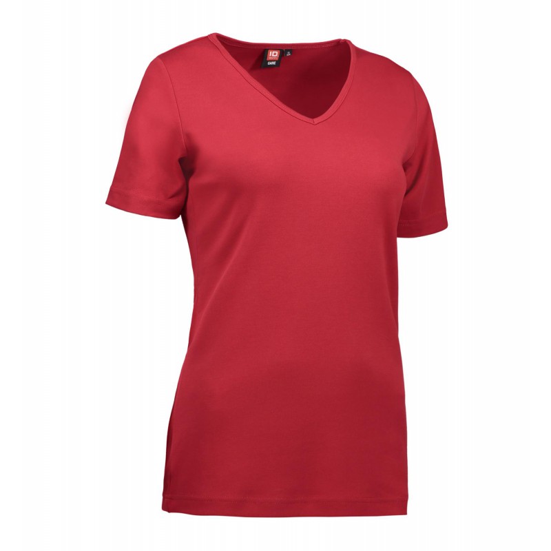 Interlock T-shirt | V-neck | women Interlock T-shirt | V-neck | women