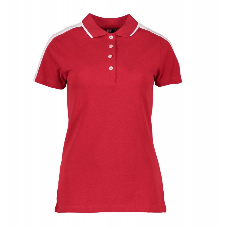 Polo shirt | contrast | women