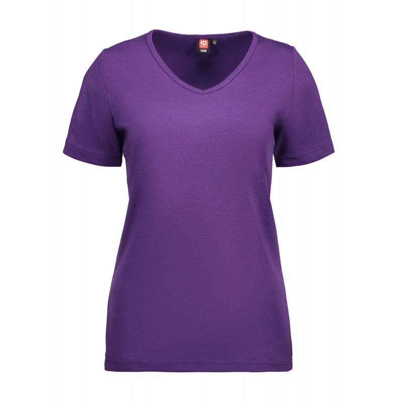 Interlock T-shirt | V-neck | women Interlock T-shirt | V-neck | women