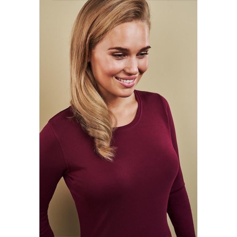 Interlock T-shirt | long-sleeved | women Interlock T-shirt | long-sleeved | women