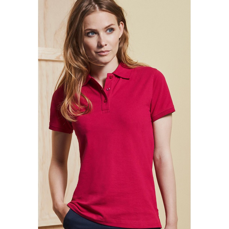 Polo shirt | stretch | women