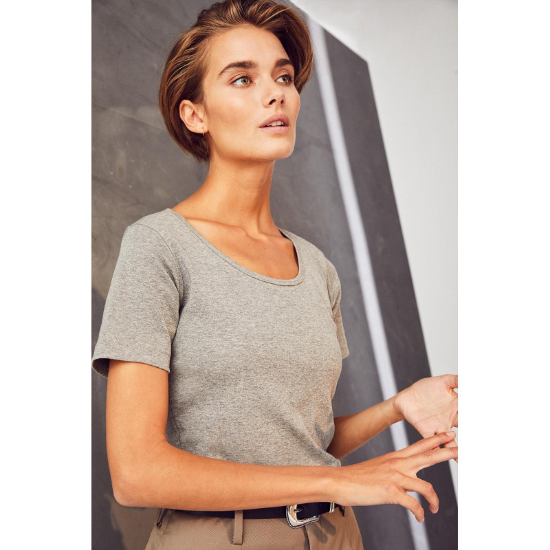 T-shirt | 1x1 rib | women T-shirt | 1x1 rib | women