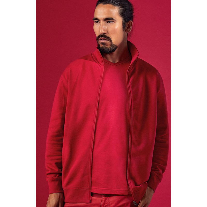 Herre cardigan sweatshirt