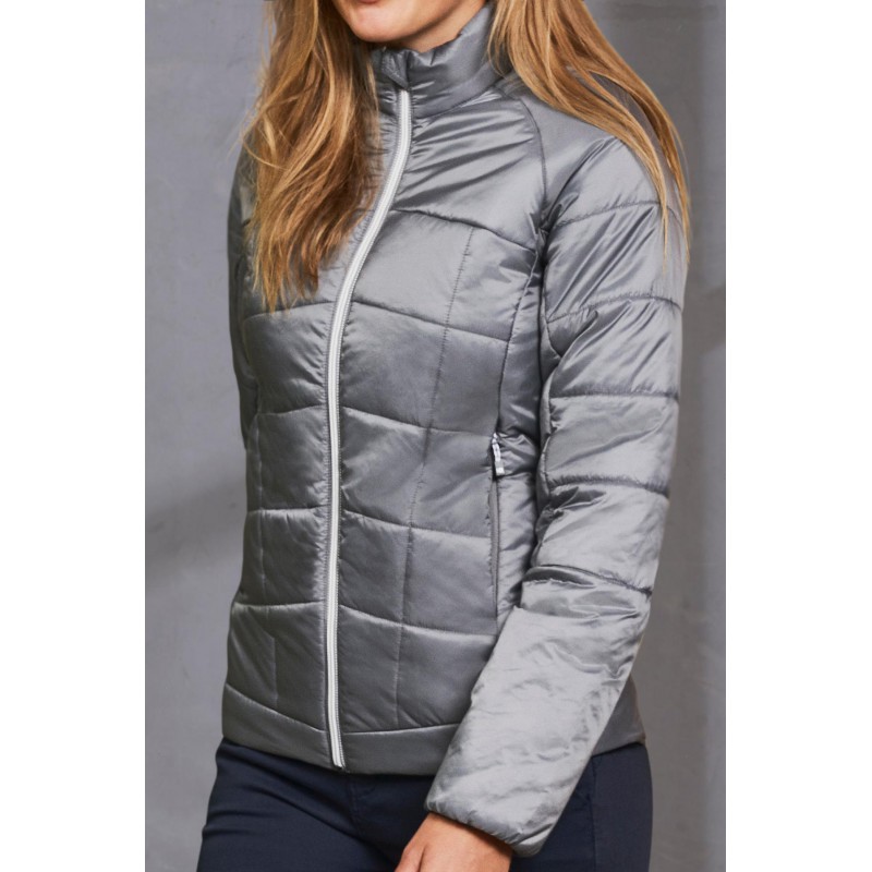 Quilted jacket | light | women