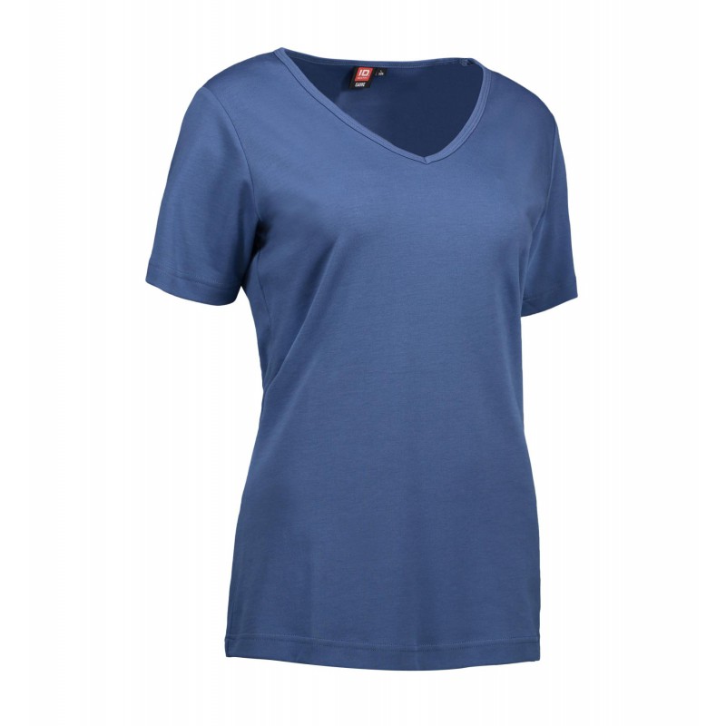Interlock T-shirt | V-neck | women Interlock T-shirt | V-neck | women