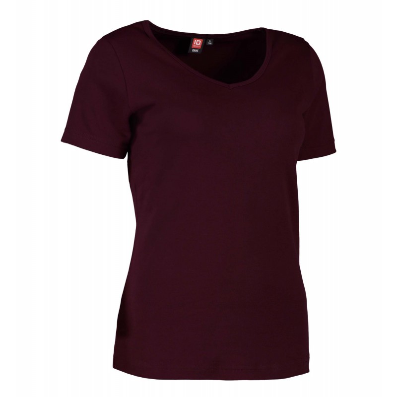 Interlock T-shirt | V-neck | women Interlock T-shirt | V-neck | women