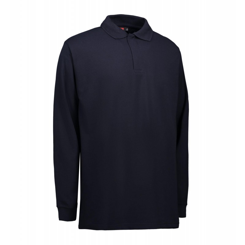 PRO Wear long-sleeve polo shirt | press stud