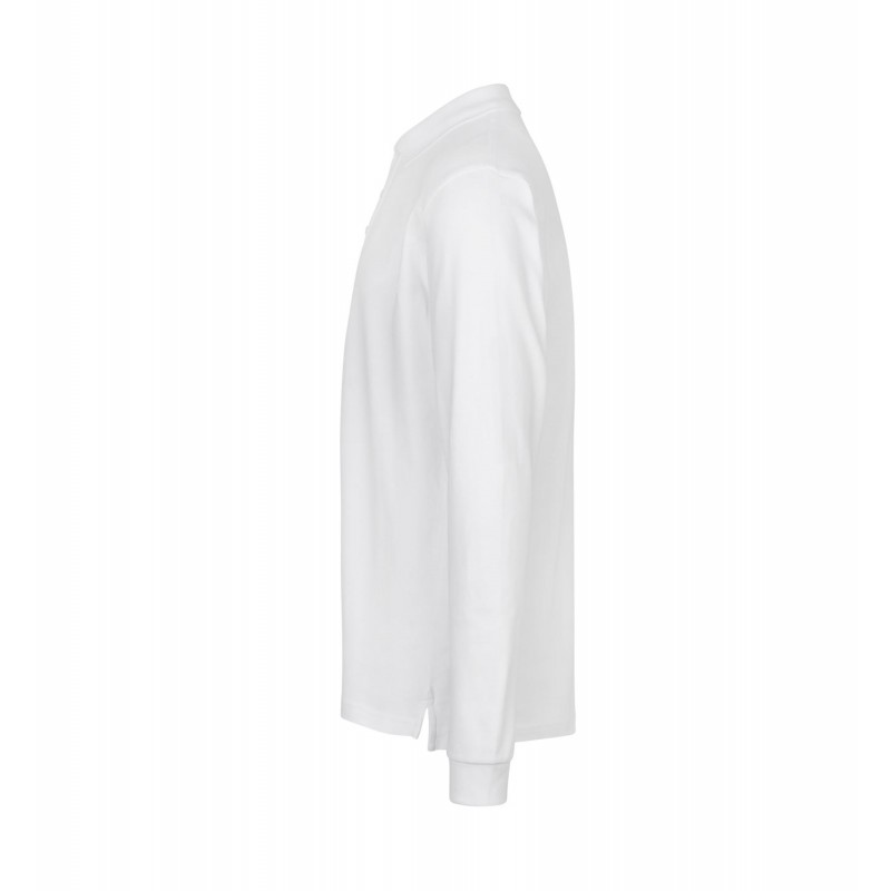 Long-sleeved polo shirt | stretch   