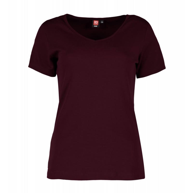 Interlock T-shirt | V-neck | women Interlock T-shirt | V-neck | women